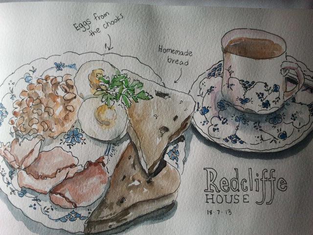 Redcliffe House Colonial Bed & Breakfast Суонси Екстериор снимка
